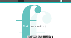 Desktop Screenshot of flairmarketingandadvertising.com
